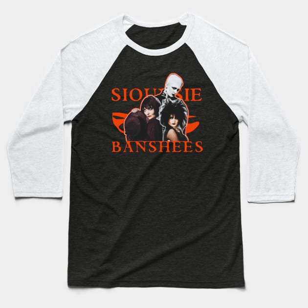 siouxsie and the banshees Baseball T-Shirt by hot_issue